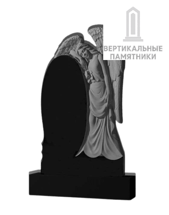 Резной памятник «Ангелочек» 411