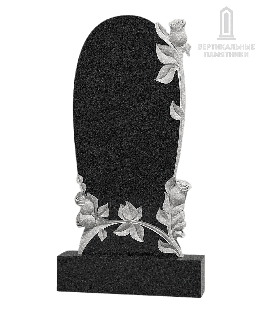 Резной памятник «Цветок памяти» 311