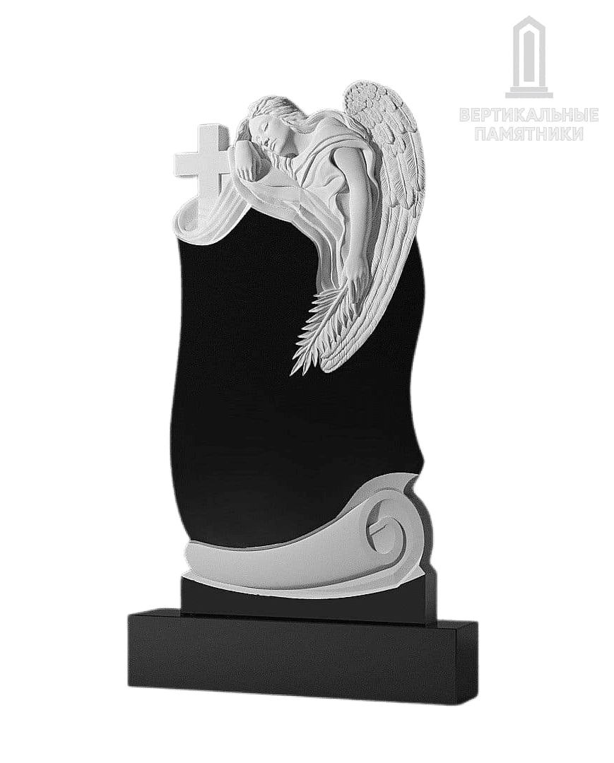 Резной памятник «Летопись ангела» 406