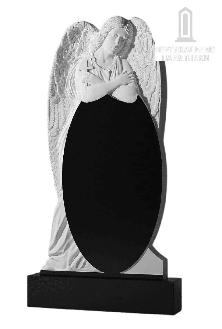 Резной памятник «Резной ангел» 396
