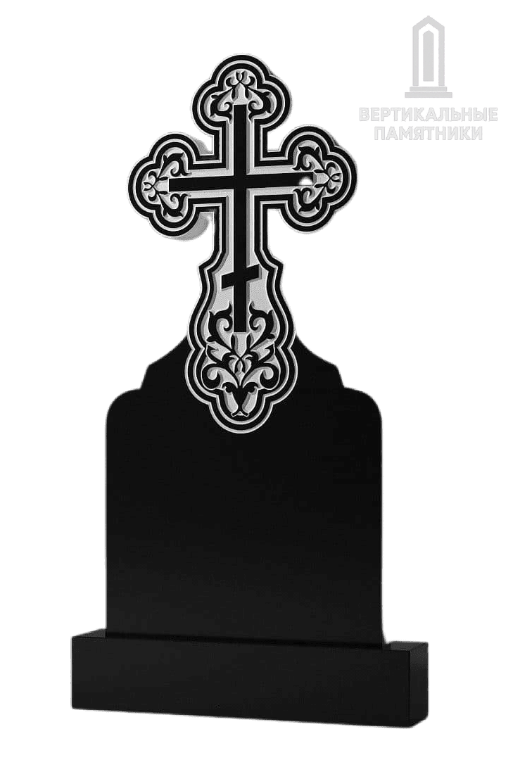 Резной памятник «Крест» 374