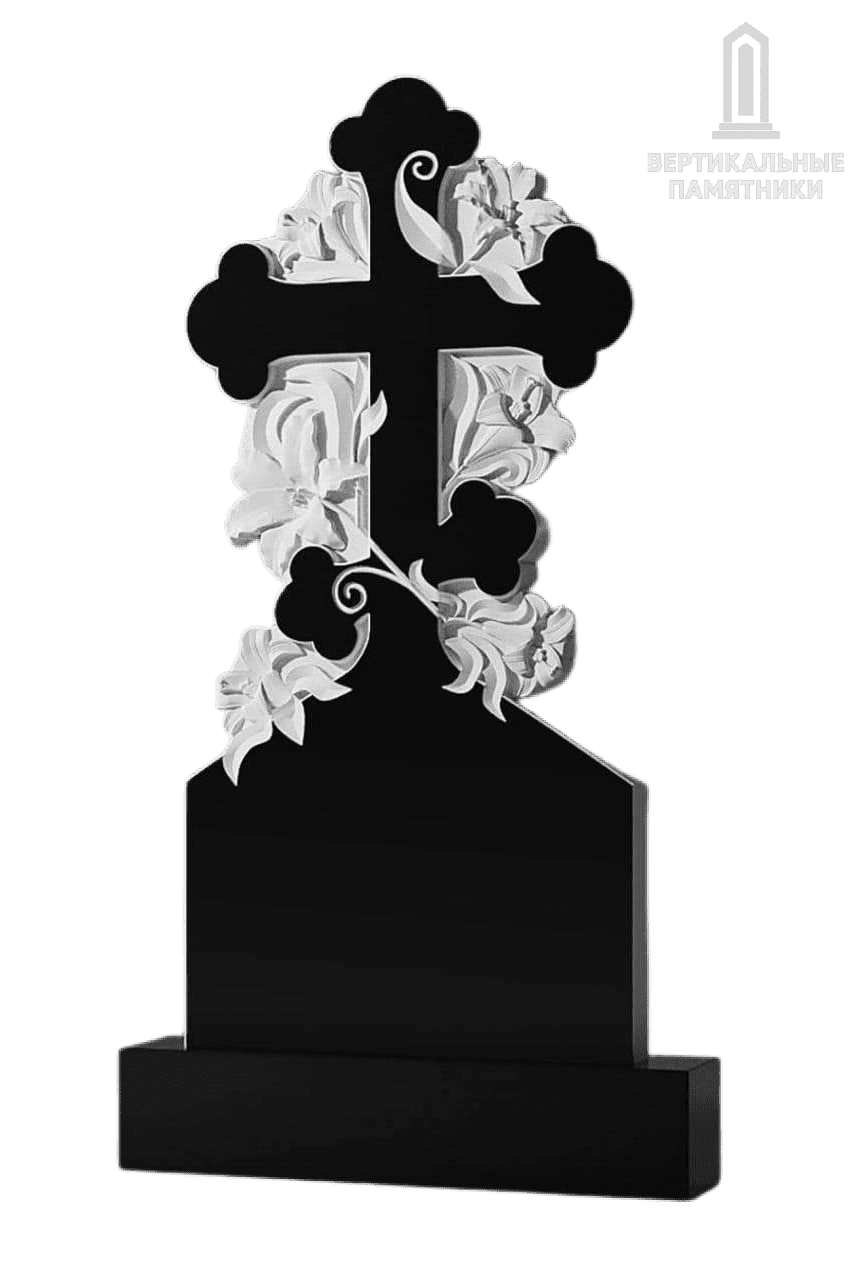 Резной памятник «Крест» 369