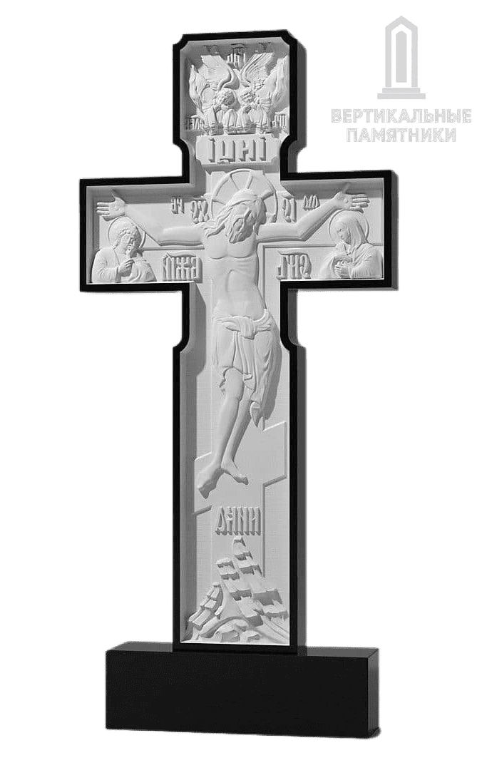 Резной памятник «Крест» 368