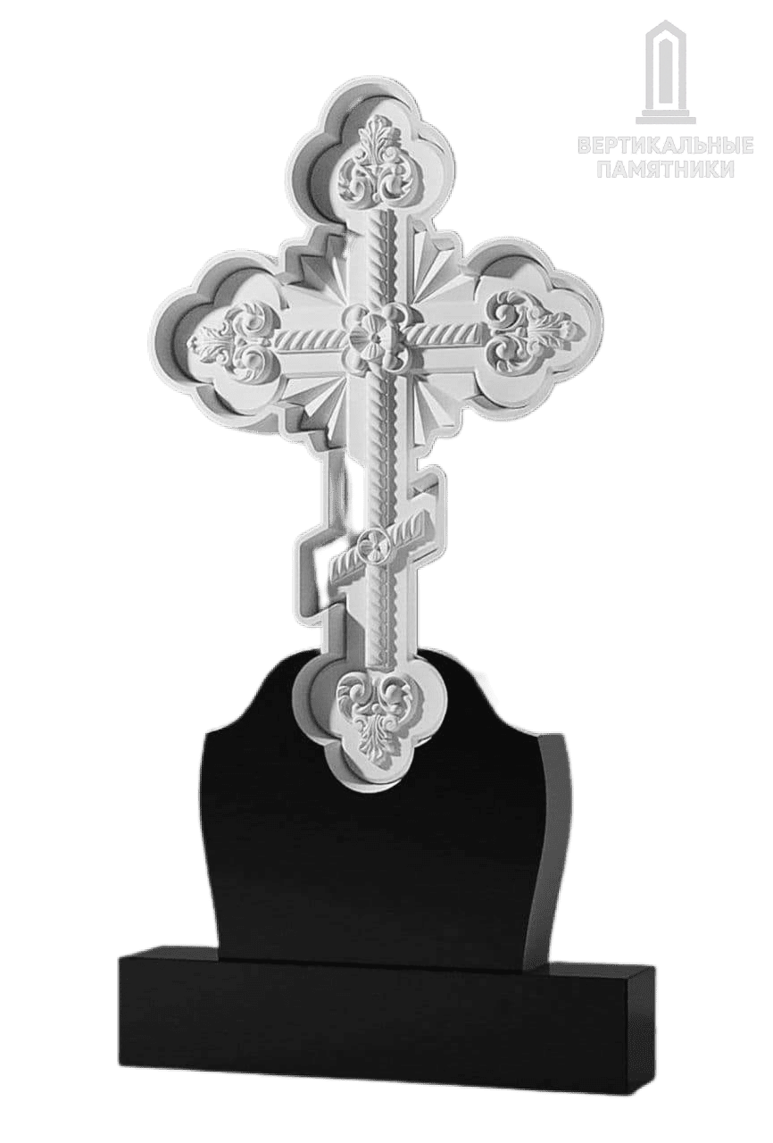 Резной памятник  «Крест» 364