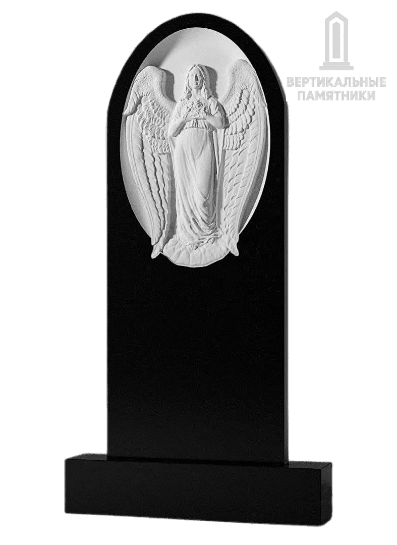 Резной памятник «Святой ангел» 414