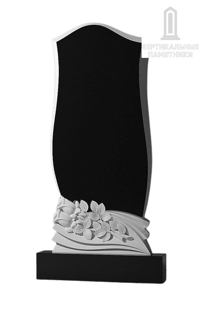 Резной памятник «Каменные цветы» 337