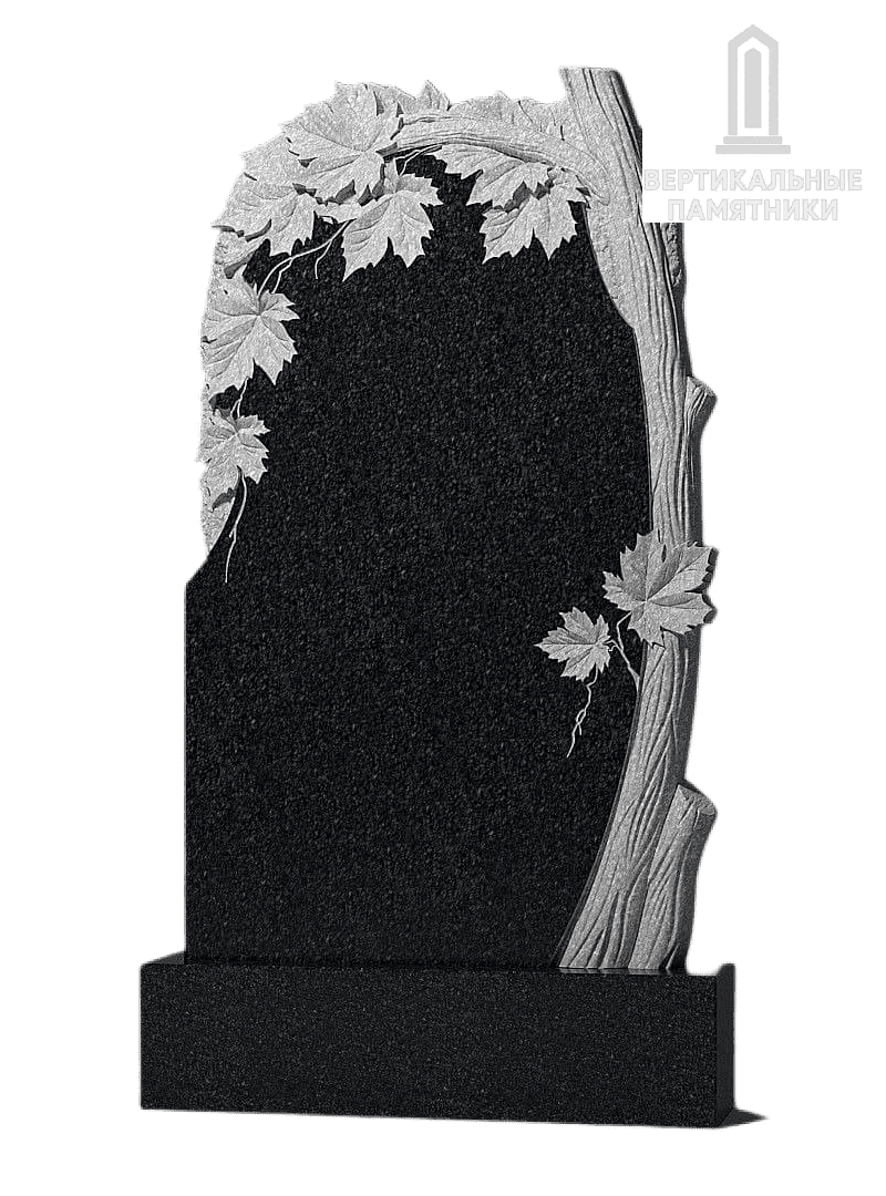 Резной памятник «Спокойный клен» 330