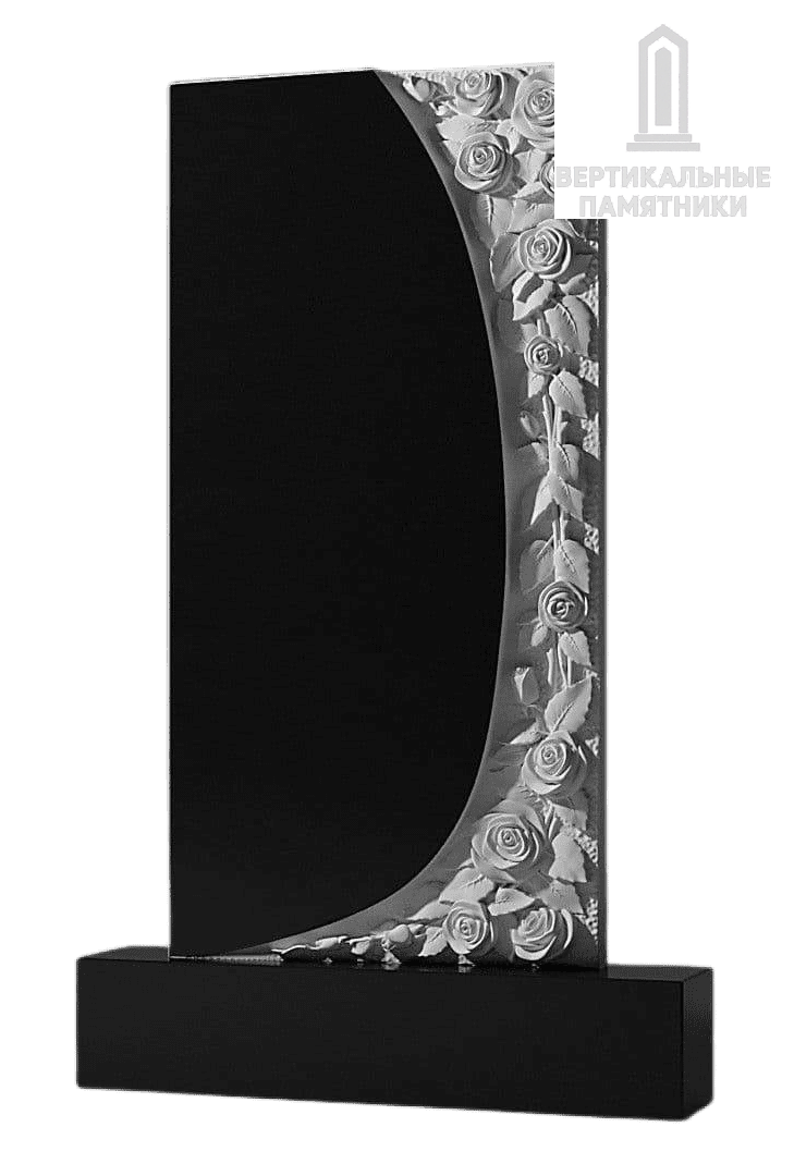 Резной памятник «Резные розы» 322