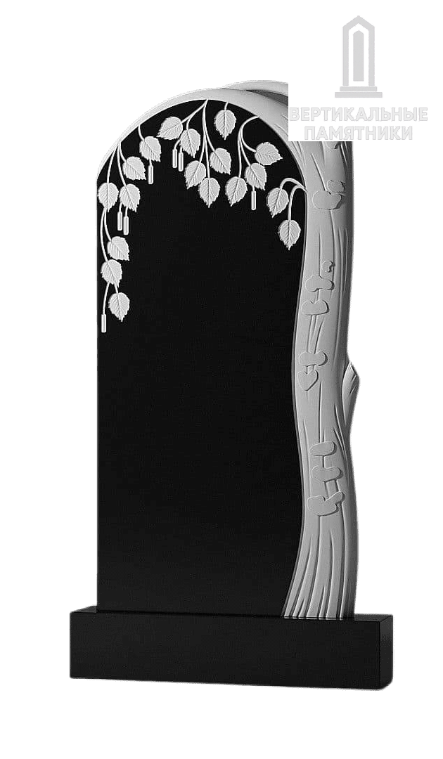 Резной памятник «Спокойное дерево» 321