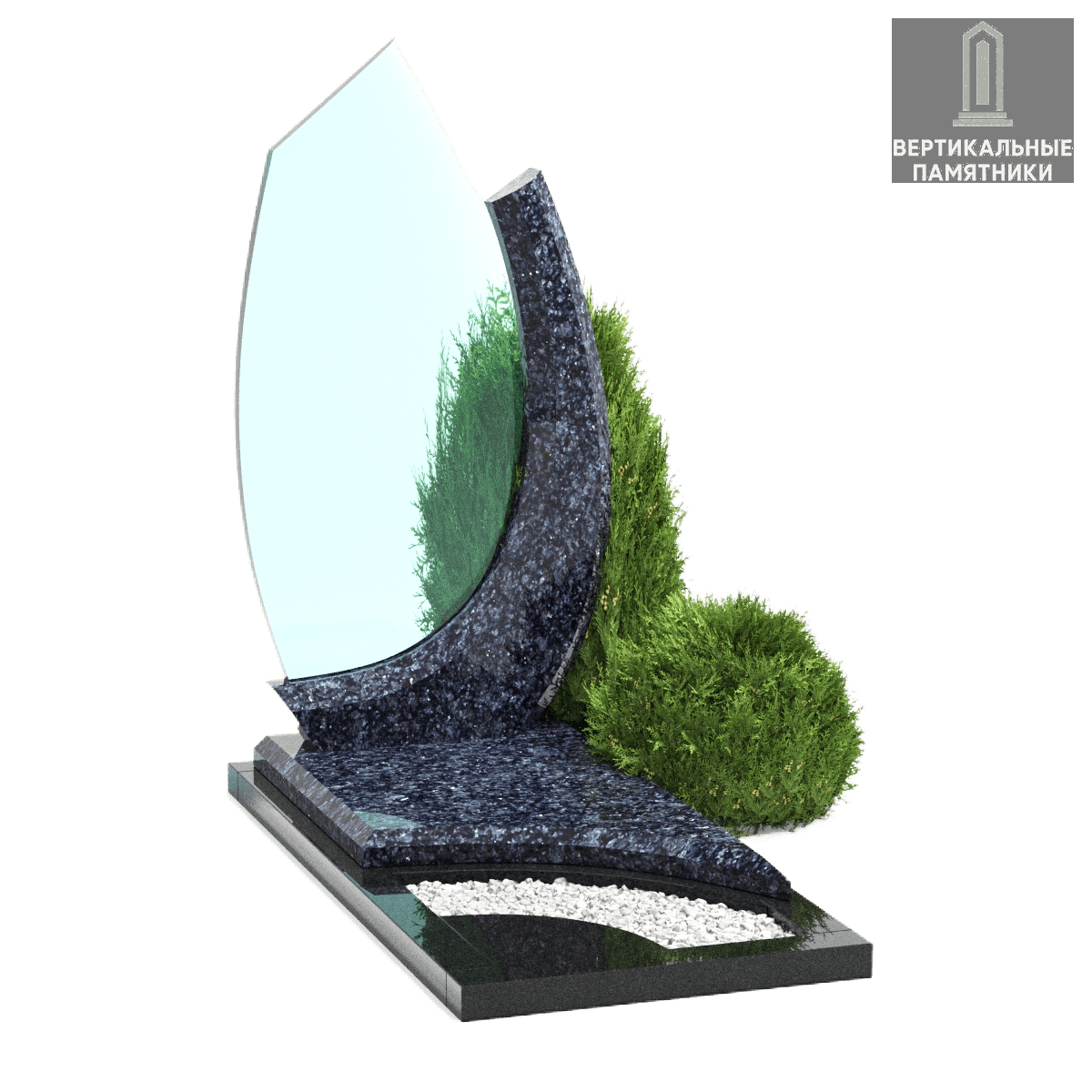 Эксклюзивный (составной) памятник «Птица»