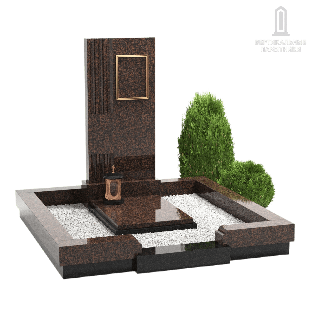 Эксклюзивный памятник «Вечное наследие» 167 из гранита «Елизовский»