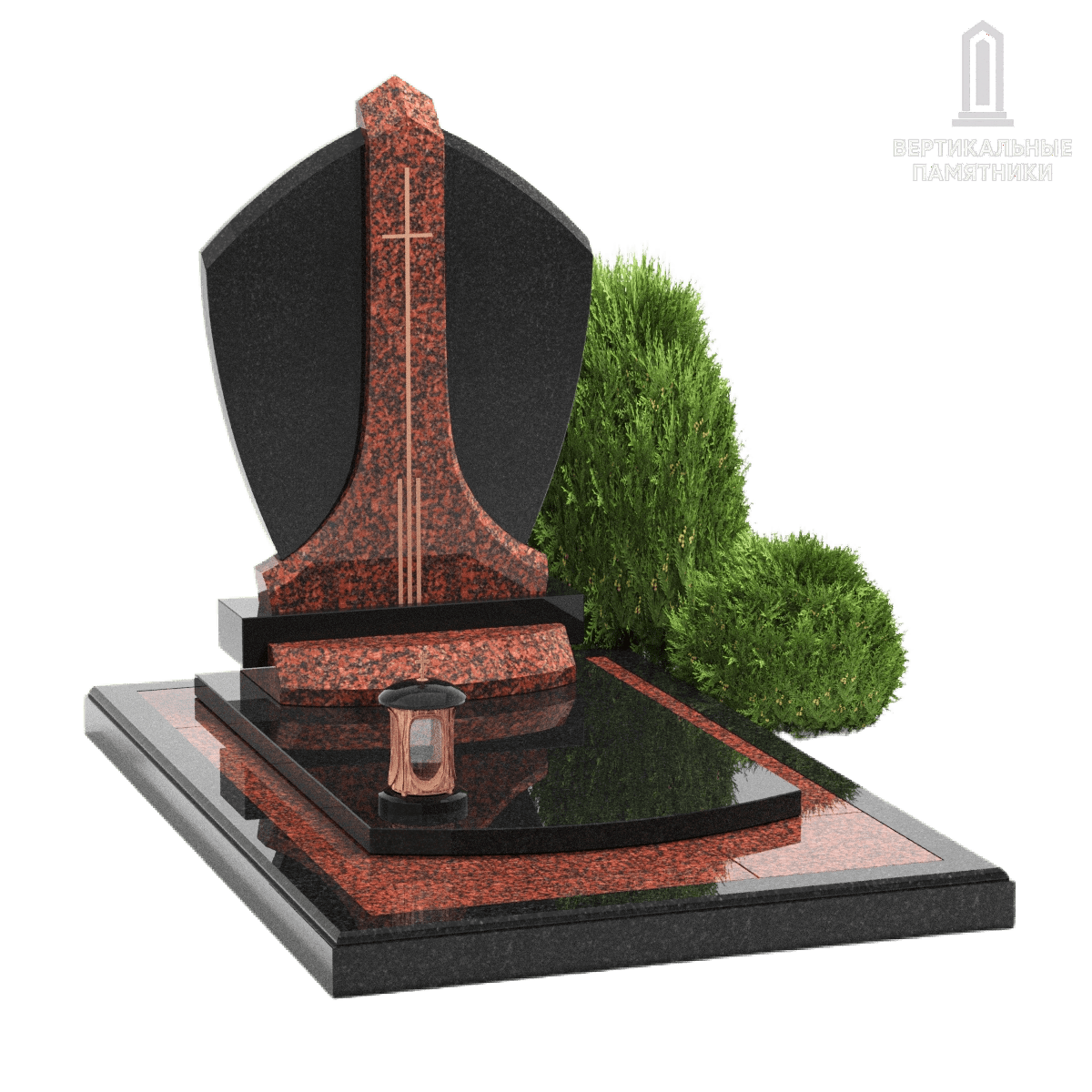 Эксклюзивный памятник «Два крыла»