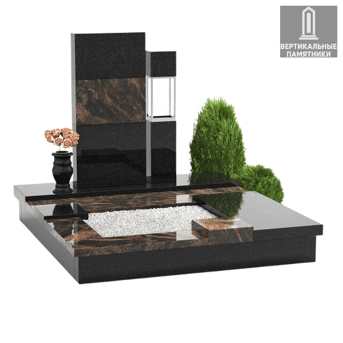 Эксклюзивный (составной) памятник «Грусть»